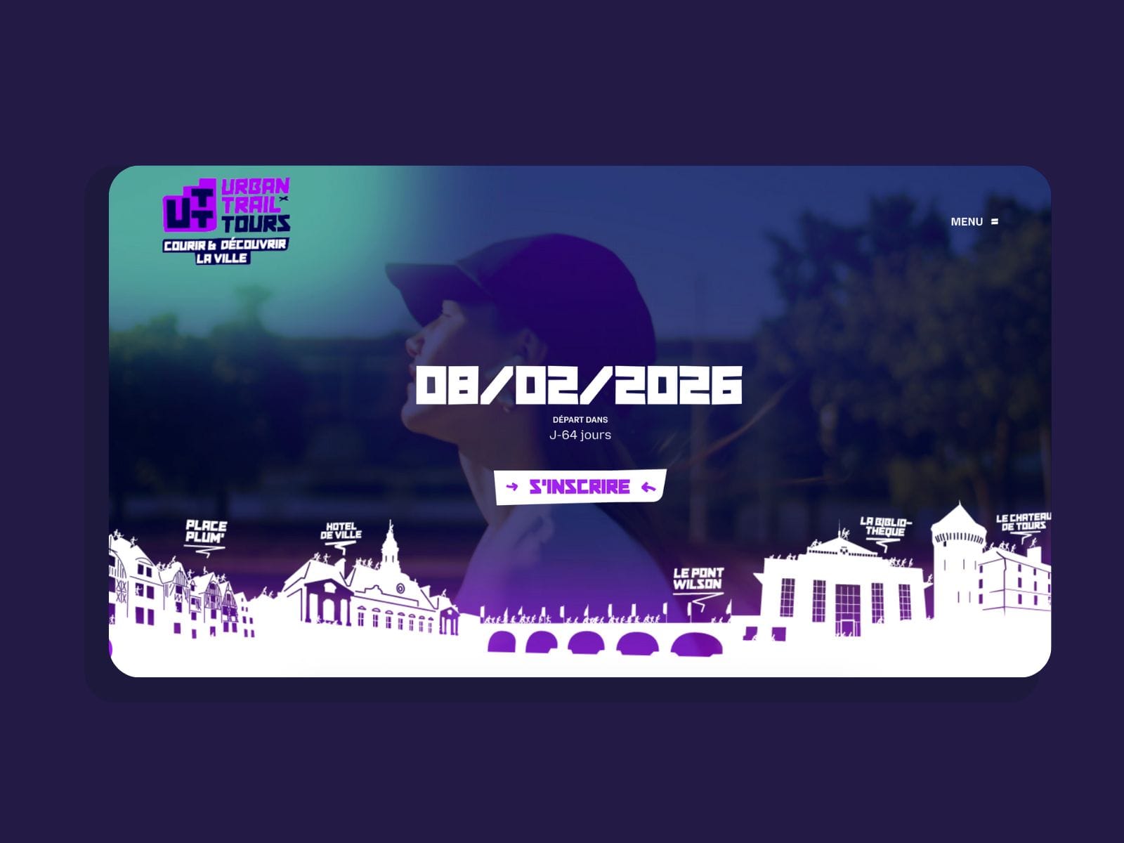 Vue de l'Accueil du site Urban Trail Tours